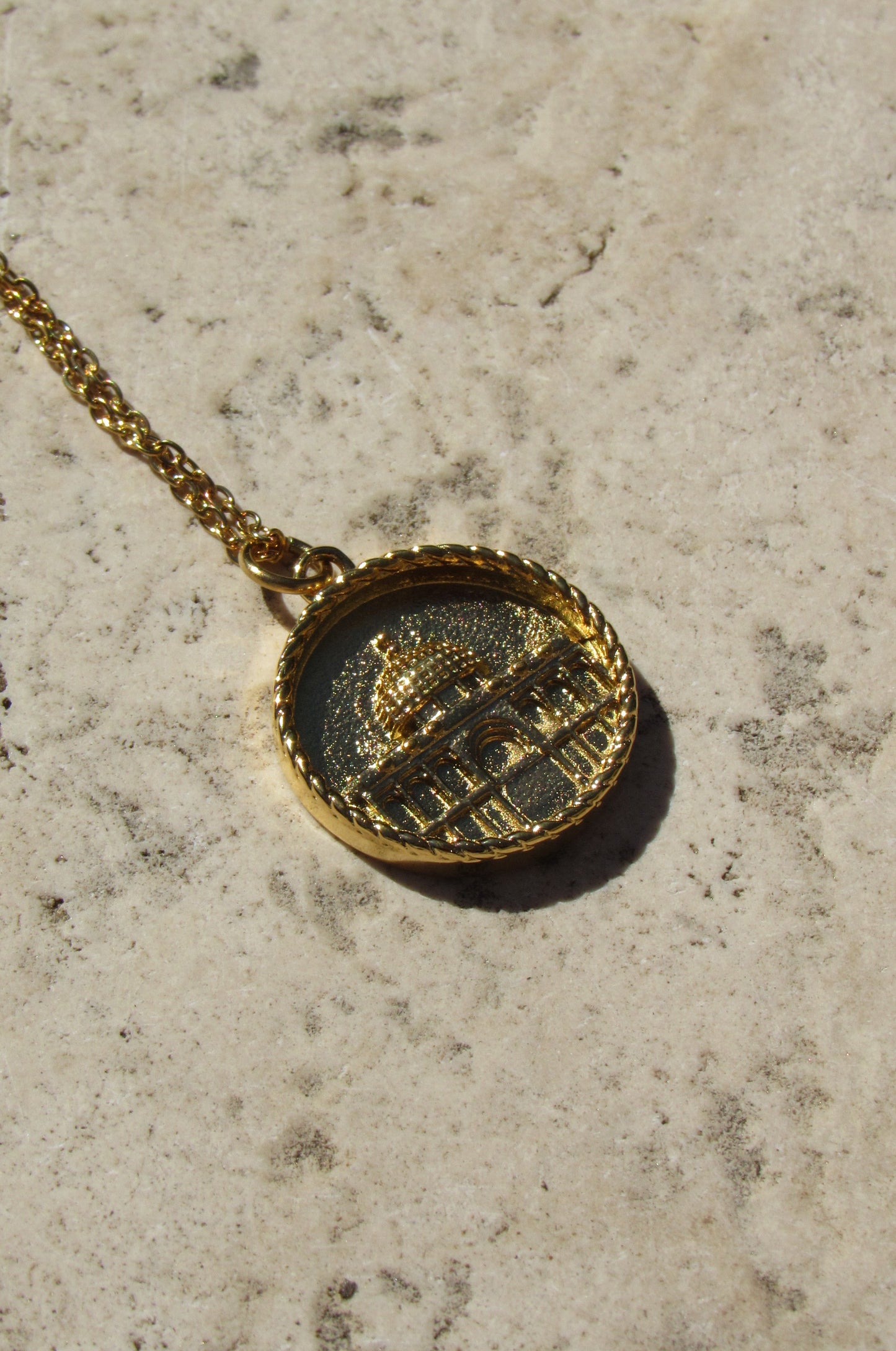 Al aqsa neckless 18k