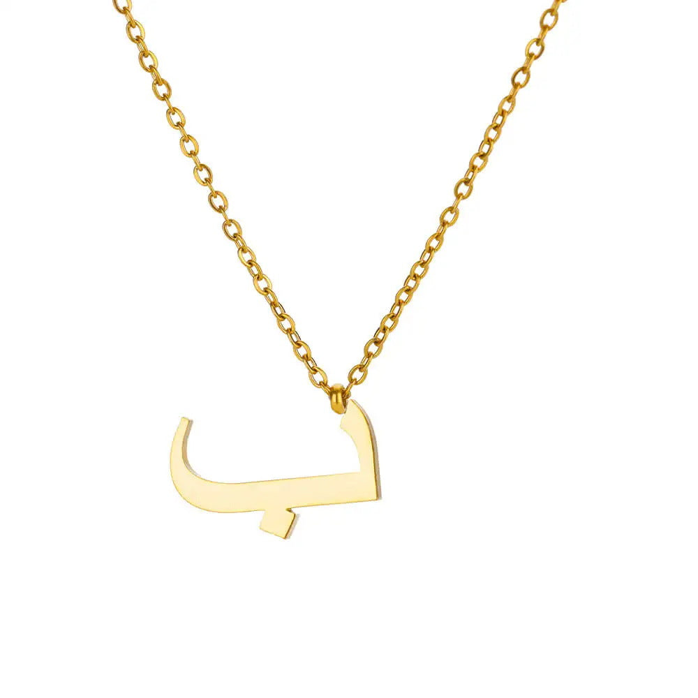 Arabic Letter neckless 18K plates