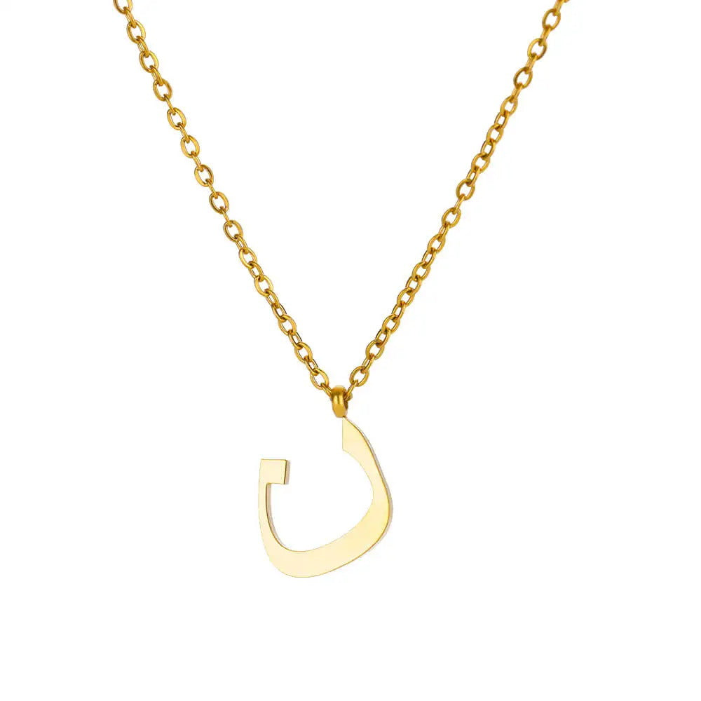 Arabic Letter neckless 18K plates