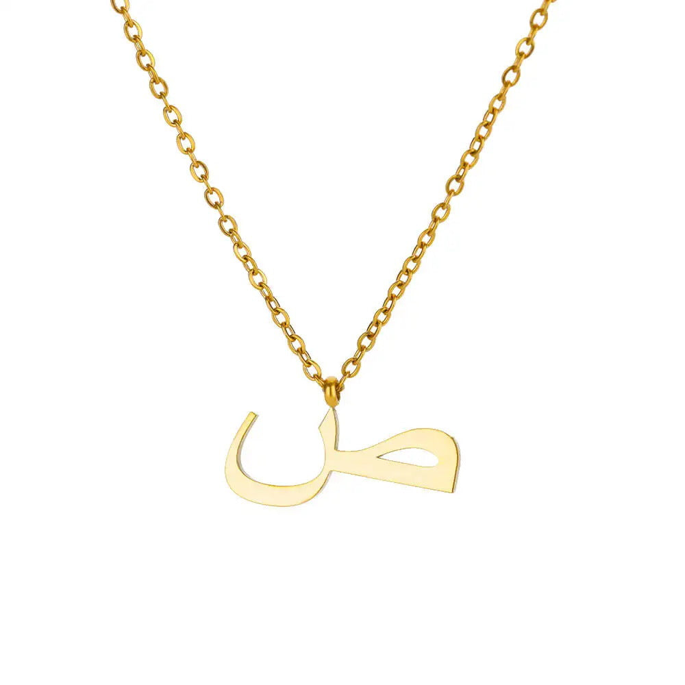 Arabic Letter neckless 18K plates
