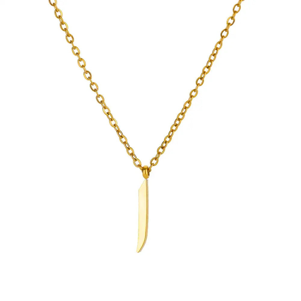Arabic Letter neckless 18K plates