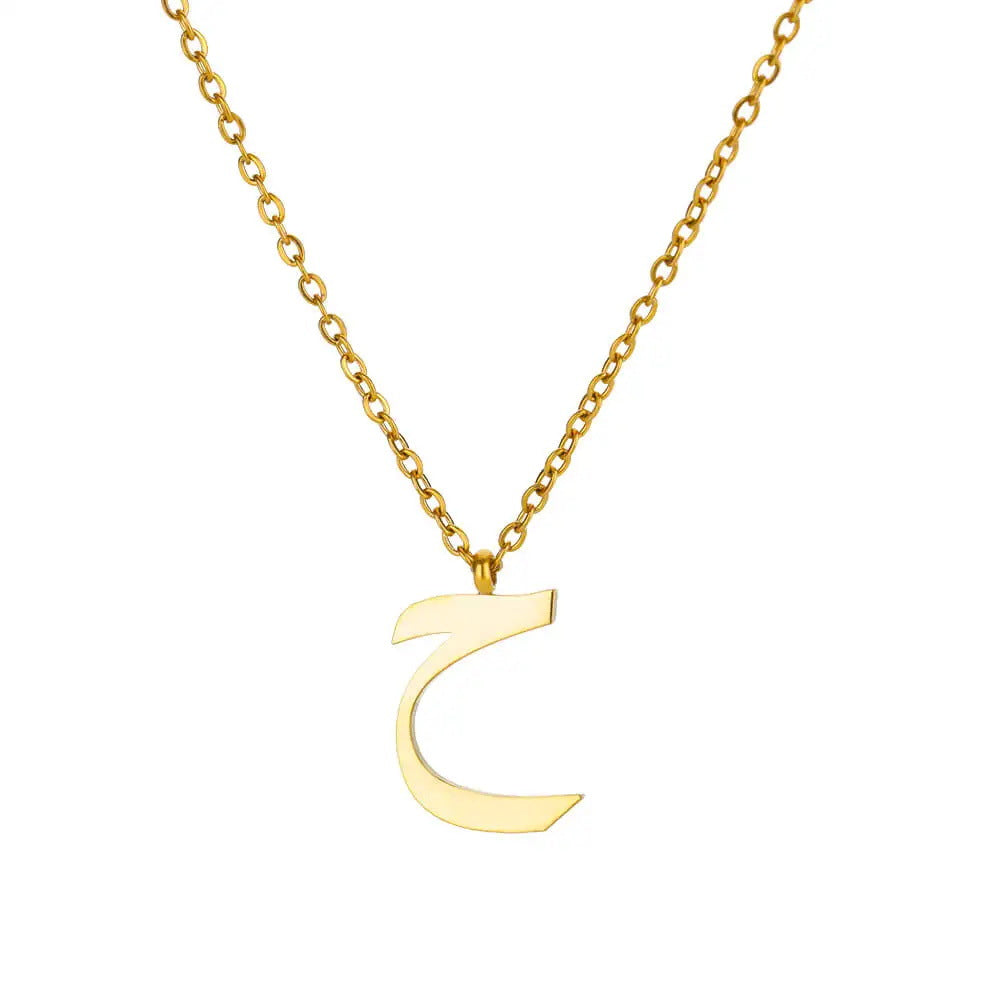 Arabic Letter neckless 18K plates