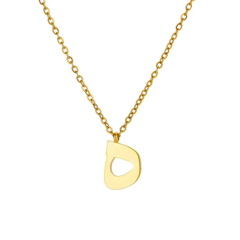 Arabic Letter neckless 18K plates